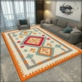 thumbnail image 4 of 6.5'x10' carpet runners non slip boho carpet area rug round low pile area rug traditional area rug, 4 of 10