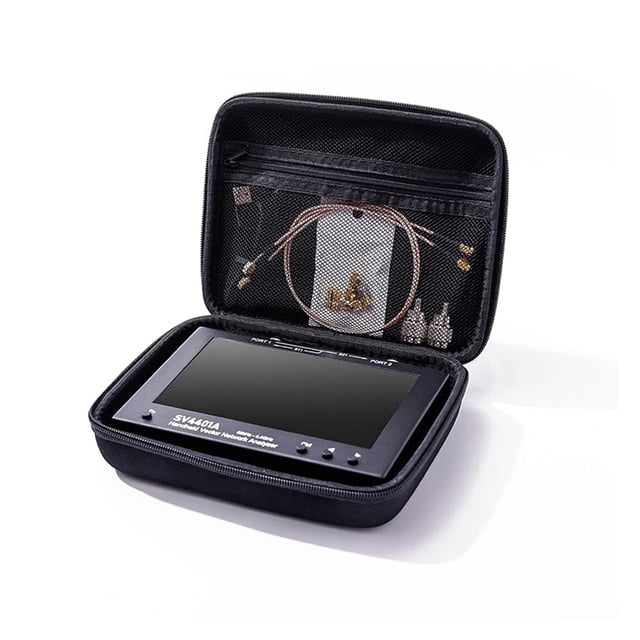 50KHz-4.4GHz Portable VNA Vector Network Analyzer MF LF HF VHF UHF Frequency With 7 Inch Touchable Screen 8GB Memory Card ,Portable