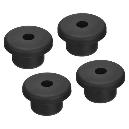 

Uxcell Rubber Grommet Mount Dia 5/8 (16mm) Round T Type for Wire Protection 4 Pack