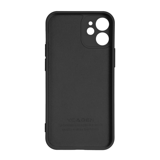 Amdohai 5.4-inch Silicone Phone Case Full Body Protection Shockproof Cover Case with Soft Anti-Scratch Microfiber Cloth Lining Replacement for iPhone 12 mini