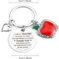thumbnail image 2 of CUITING Personalized Teacher Appreciation Keychain  Thank You Gifts for Teachers, 2 of 5