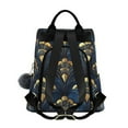 thumbnail image 2 of FORMRS Women's Travel Backpack Purse Anti-Theft Hidden Pockets Casual Shoulder Bag, Blue Art Pattern, 2 of 7