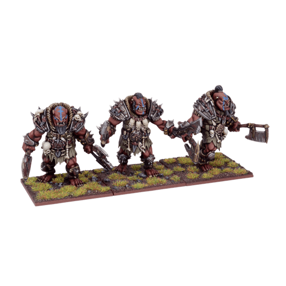 Kings of War Ogre Berzerker Braves Regiment