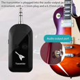 thumbnail image 4 of Wireless Guitar System Rechargeable 2.4G Guitar Transmitter Receiver Set Realtime with 6.35mm Adapter MusicAccessories A, 4 of 9