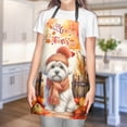 thumbnail image 4 of Happy Thanksgiving Maltese Give Thanks Fall Beanie Scarf Welcome Apron Maltese Dog Lover Gifts Idea for Cooking Grilling Baking Painting Gardening - 00020, 4 of 5