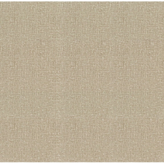 Advantage Natural Linen Light Brown Textured Wallpaper