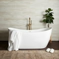 thumbnail image 2 of Philo 54 Inch Acrylic Double Slipper Freestanding Tub, 2 of 2