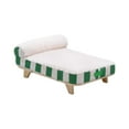 thumbnail image 1 of Cama para Gatos Yuyangstore almohadilla de perrera lavable verde y blanco, 1 of 8