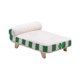 thumbnail image 1 of Cama para Gatos Yuyangstore almohadilla de perrera lavable verde y blanco, 1 of 8