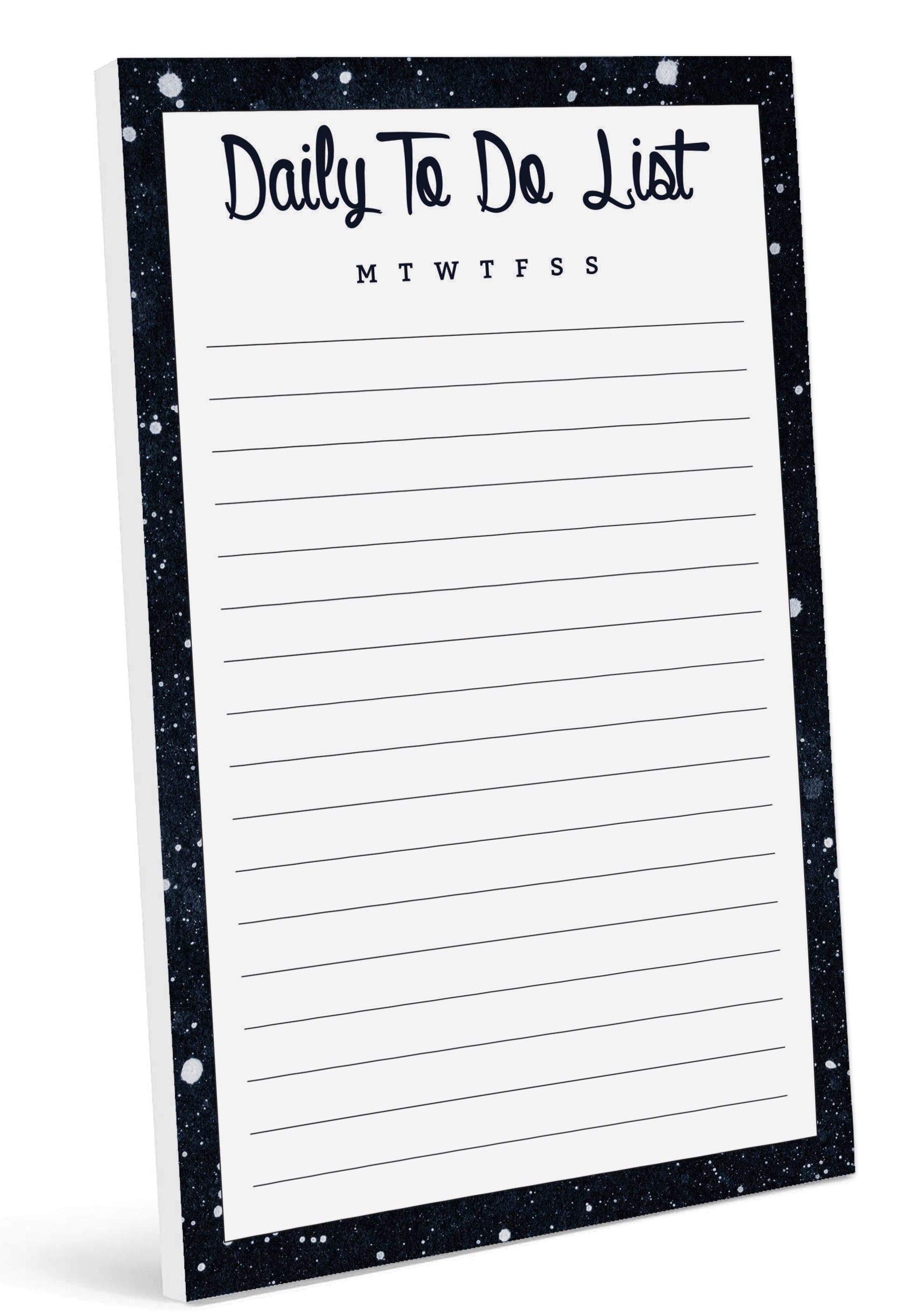 Inkdotpot Daily Planner List Pad Notepads Memo Pad, Undated To-Do List ...