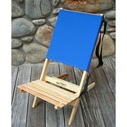 Blue Ridge Portable Beach Chair Fabric: Atlantic Blue