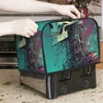 thumbnail image 7 of Vsdgher Cartoon Art Skull 2 Slice Toaster Cover, Appliance Covers Toaster Cover Fits for Most Standard 2 slice Toasters, 7 of 7
