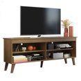 thumbnail image 1 of Madesa TV Stand Unit with 4 Shelves and Cable Management for 55, 65 Inch Media 1 Storage Gaming Media Console Living Room and Bedroom Entertainment Center Modern Wooden Television Cabinet - Rustic, 1 of 6