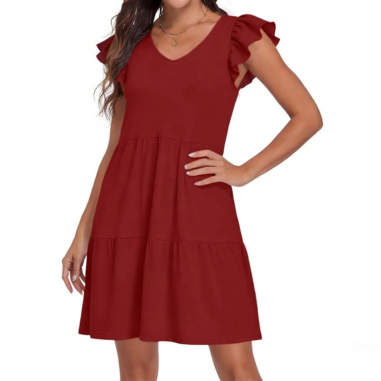 ladies red summer dress maxi summer dresses for women Designer Long Red Dress