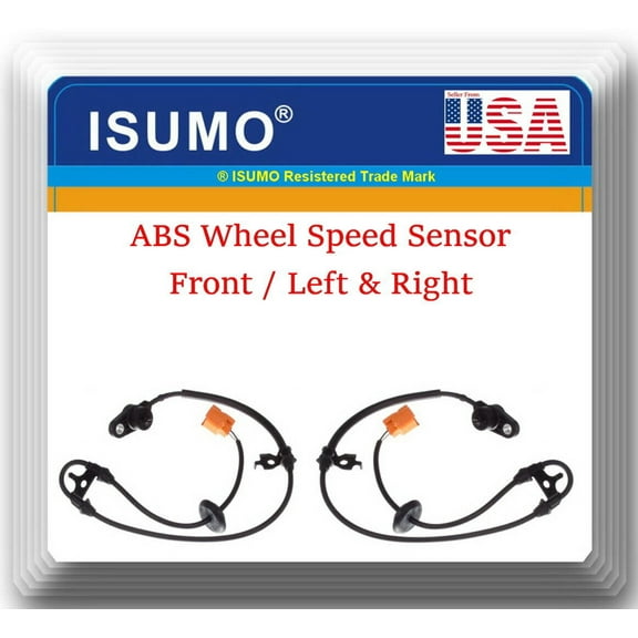 2 x ABS Wheel Speed Sensor Front Left Right Fits:MDX 2001-2006 Pilot 2003-2008