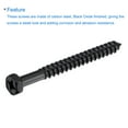 thumbnail image 4 of Unique Bargains 1/4' x 2-1/2' Carbon Steel Phillips Head Half Thread Self-Tapping Hex Lag Screws 25 Pack, 4 of 5