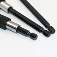 thumbnail image 2 of Magnetic Extension Chuck Adapter Set - 3pcs 1/4 Inch Hex Shank, Quick Release Bar, 60mm/ 100mm/ 150mm, for Screws and Nuts, 2 of 5
