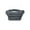🍒 Gray_Base#3178, variant on Waterproof Nylon Chest Bag Large Capacity Multifunctional Messenger Bag for Travel and Outdoor Use