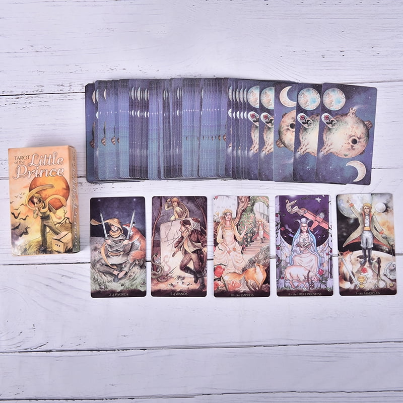 Tarot of the Little Prince Cards Deck Instructional Booklet Divination Moon BZJA