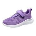 thumbnail image 4 of Dakaela Kids Shoes Boys Girls Sneakers Lightweight Athletic Walking Running Tennis Shoes for Toddler Little Big Kid Purple Size 13, 4 of 5