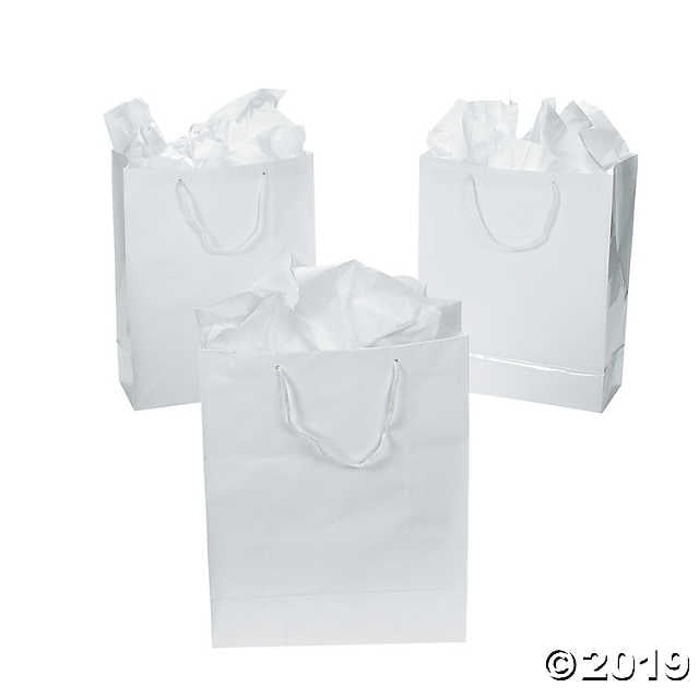 Large White Gift Bags