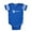Royal Blue, variant on CafePress - Gothic Zodiac Aquarius - Cute Infant Baby Football Bodysuit