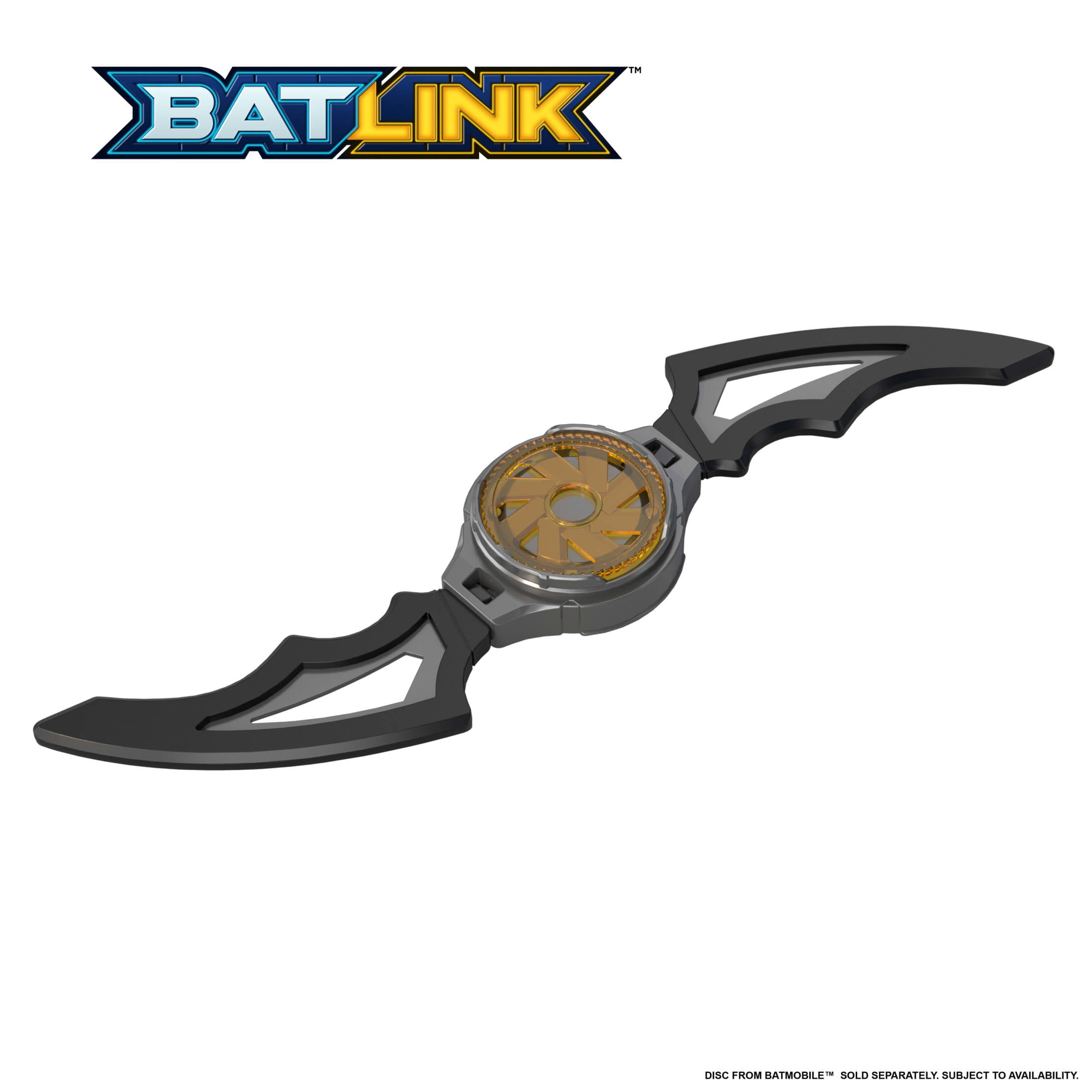 DC Premier Batlink Batarang Role Play Toy, Iconic Batman Boomerang Weapon 8 Inches Wide
