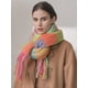 thumbnail image 4 of Nueva bufanda gruesa y cálida de lujo para invierno, chal y chales de cachemira para mujer, pañuelo de pashmina, bufanda larga para mujer, bufanda con teselas 2022, 4 of 5