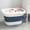 Blue, variant on Aqestyerly Laundry Basket,Plastic Foldable Up Laundry Hamper,Portable Washing Tub with Handle,Space Saving Storage Container HWRETIE HWRETIE