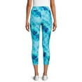 thumbnail image 3 of Time and Tru Women's High Rise Knit Capri Leggings, 3 of 5