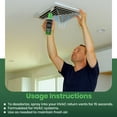 thumbnail image 2 of Duct Aid with Thymol Concentrate - HVAC Air Duct System Deodorizer and Mold Treatment Fogger with Multiple Uses. All Natural, Plant-Based - Pack of 4, 2 of 7