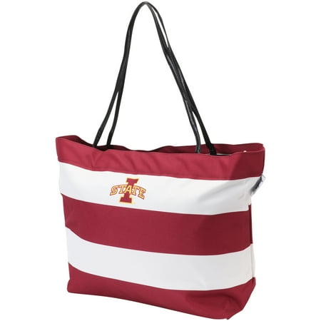 Iowa State Cyclones Game - Iowa State Cyclones Game Day Rugby Striped Tote Bag - No Size