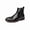 Black, variant on Men's Studded Chelsea Ankle Boots, Edgy Slip-On Ankle Boots with Elastic Side, Non-Slip Casual Booties
