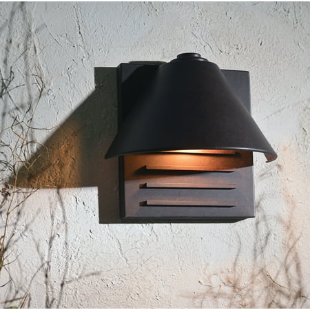 Copper Outdoor Wall Light - Kenroy Home 10160COP Fairbanks Outdoor Small Wall Lantern - 9H in. Copper Finish