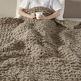 thumbnail image 3 of Chenille Chunky Knit Throw, 3 of 5