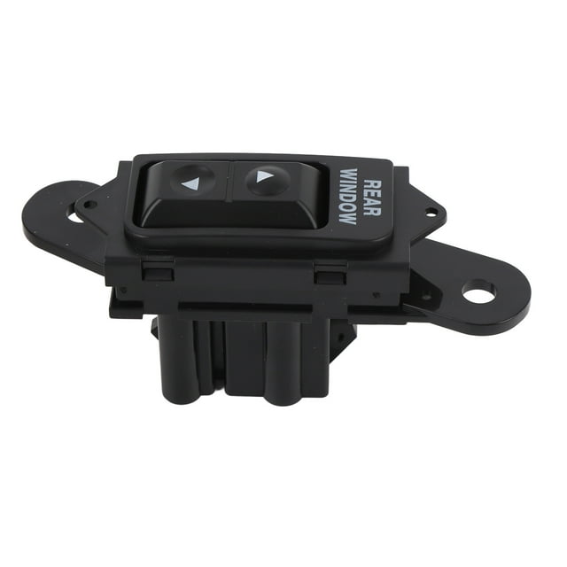 Interruptor de la Puerta de la Ventana de Energía Trasera, Interruptor de Ventana Eléctrica Trasera es Fácil de Instalar Control Suave F2TZ 14529 Un PlásTico ABS para Bronco