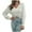 White, variant on Herrnalise Women Casual V Neck Cute Lantern Long Sleeve Sweaters Cross Wrap Front Off Shoulder Asymmetric Hem Knitted Crop Solid Pullover S-L