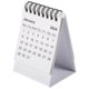 thumbnail image 4 of Calendario de escritorio de oficina pequeño Calendario 2024 Calendario de mesa de oficina Calendario de encuadernación, 4 of 8