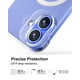 thumbnail image 5 of Funda de teléfono MOFT Invisible Clear MagSafe para iPhone 16 Plus, 5 of 8