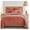 Adobe, variant on Mills Waffle - Twin Quilt Set - Cotton Waffle - Quilt Size (68 x 86in.), Sham Size (26 x 20in.)