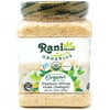 Rani Organics Psyllium Whole Husk Powder (Isabgol), Dietary Fiber Supplement, USDA Organic 9.8oz (280g) PET Jar ~ All Natural | Vegan | Gluten Friendly | Non-GMO | Indian Origin