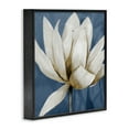 thumbnail image 4 of Stupell Industries White Lotus Blooms Botanical & Floral Painting Black Framed Art Print Wall Art, 12 x 12, 4 of 10
