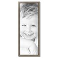 thumbnail image 2 of ArtToFrames 15" x 41" Silver Picture Frame, 15x41 inch Silver Wood Poster Frame (WOM-5023), 2 of 7