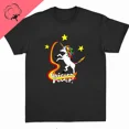thumbnail image 3 of Camiseta de unicornios para hombre, camisetas gráficas de arcoíris, camisetas divertidas a la moda para mujer, camisetas de Hip Hop Alpha para hombre, ropa estética Unisex 100% algodón, 3 of 5
