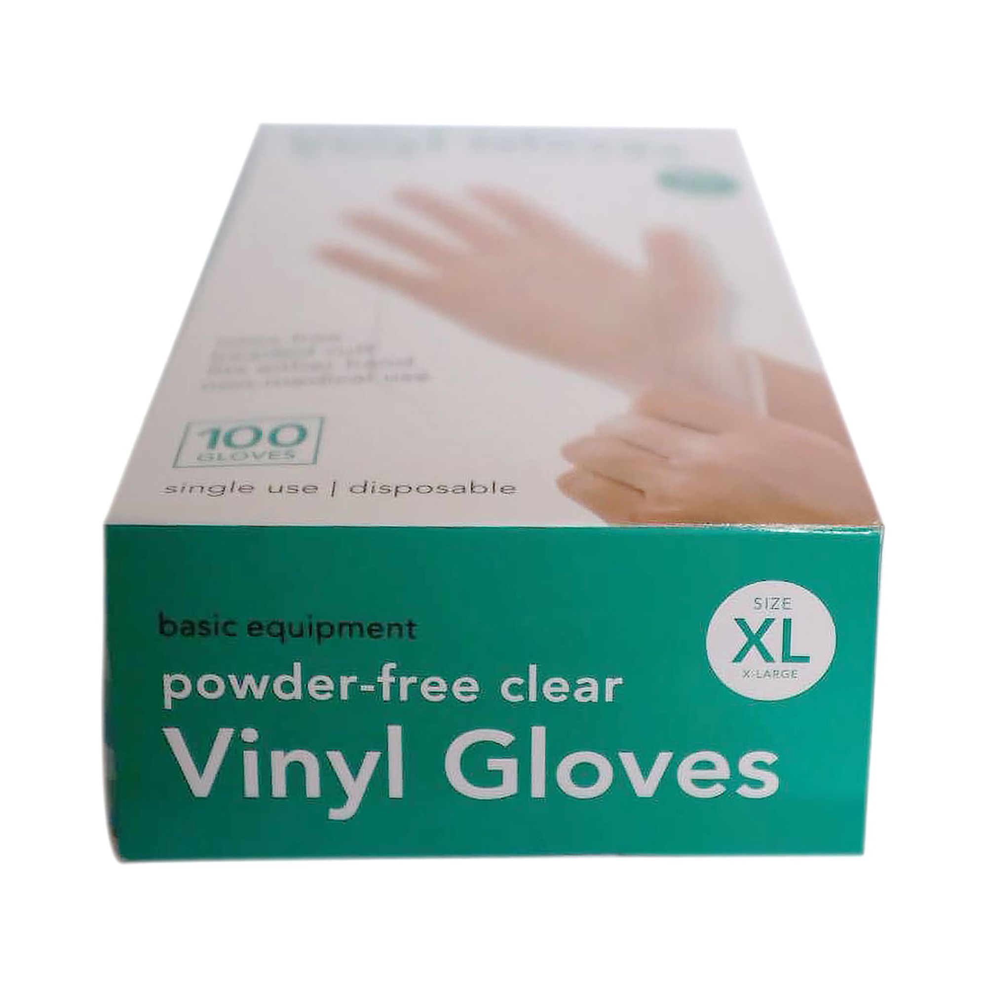 Basic Equipment XL Vinyl Disposable Gloves, 100ct. - image 2 of 3