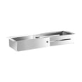 thumbnail image 3 of Costilla de plato de acero inoxidable Cesta de desagüe de vegetales Gadgets de cocina Portable Bastón de platos expandibles para platos Cucharas de, 3 of 7