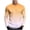 Orange, variant on Fmbrln Men's Crew Neck Shirts Gradient Color Long Sleeve T Shirts Fall Casual Fashion Pullover Tops Army Green 2XL