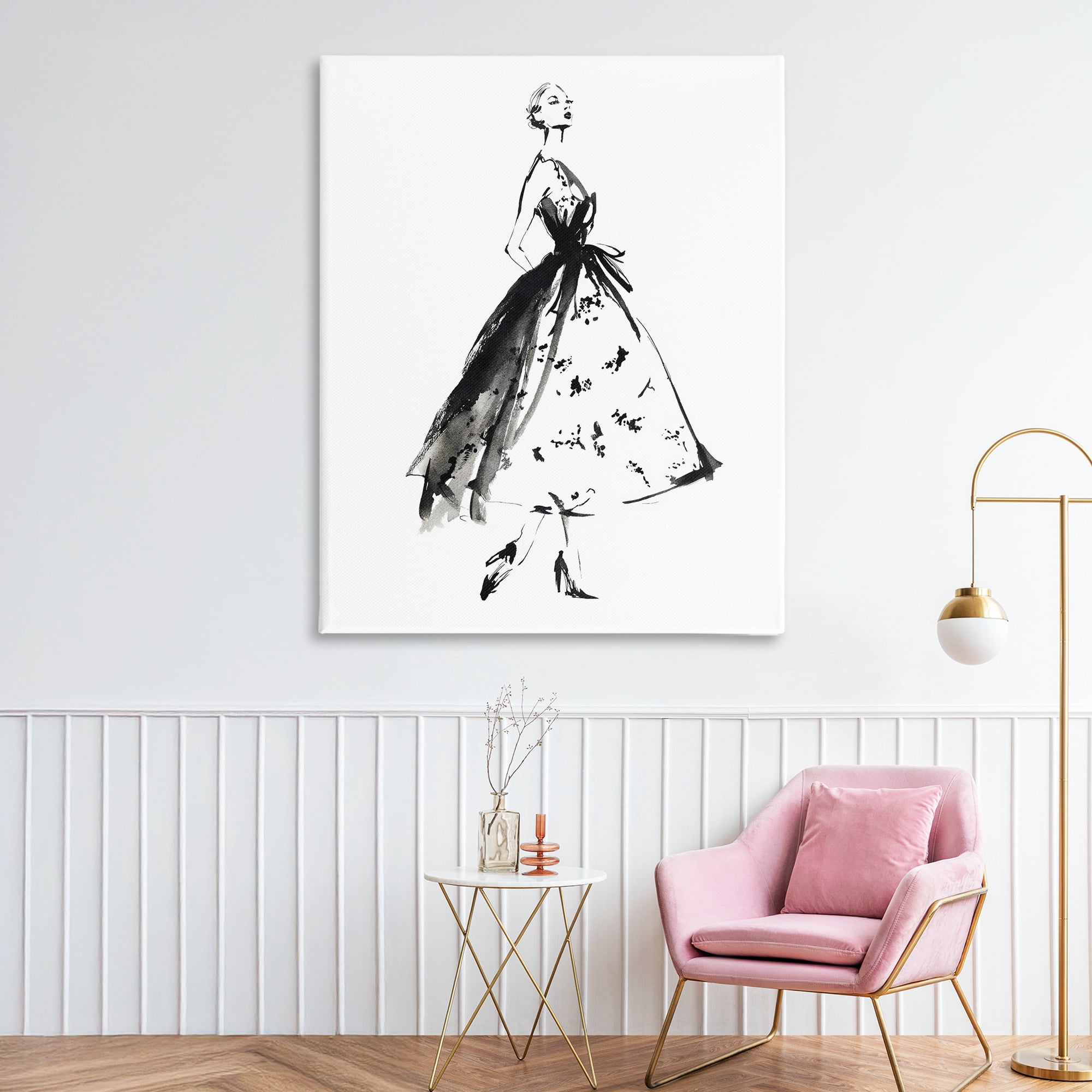 Stupell Industries Ethereal Couture Contour Canvas Wall Art, design by Svetlana Aleynikova