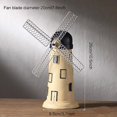 thumbnail image 5 of Vintage Resin Windmill Ornaments Holland Style Piggy Bank Figurine Building Antique Craft Europe Models Home Cafe Decor, 5 of 5