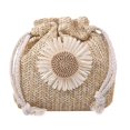 thumbnail image 3 of Water Bucket Bag Stylish Bucket Bag for Storage 1Pcs Woven Handbag, 3 of 5